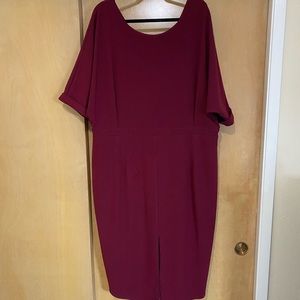 ASOS DESIGN wiggle midi dress